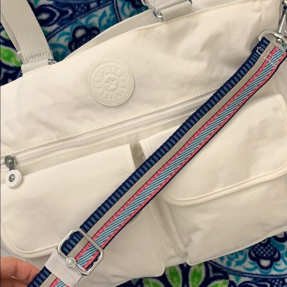 Kipling White Pia Tote - Picture 4 of 8